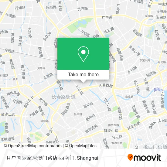 月星国际家居澳门路店-西南门 map