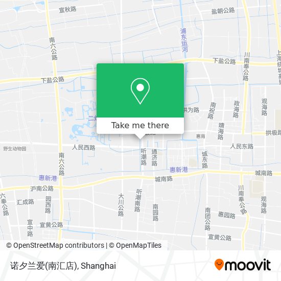 诺夕兰爱(南汇店) map
