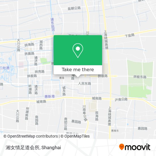 湘女情足道会所 map