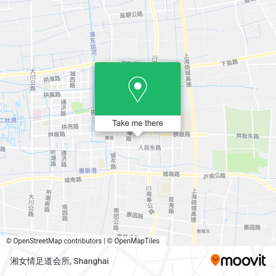 湘女情足道会所 map