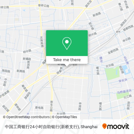 中国工商银行24小时自助银行(新桥支行) map