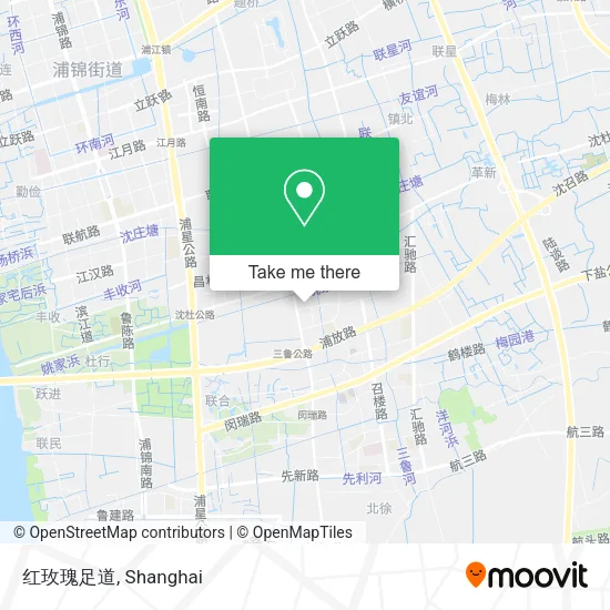 红玫瑰足道 map