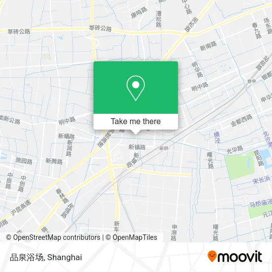 品泉浴场 map