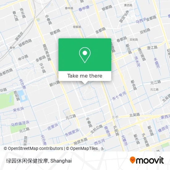 绿园休闲保健按摩 map