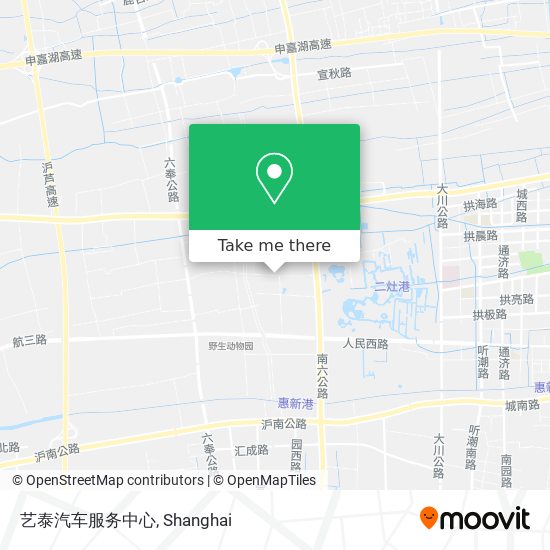 艺泰汽车服务中心 map