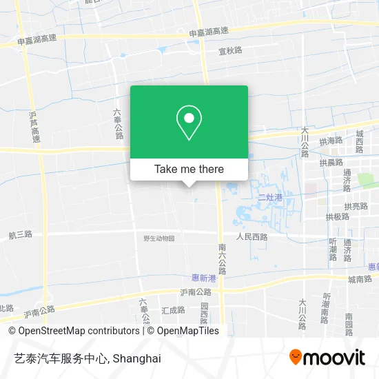 艺泰汽车服务中心 map