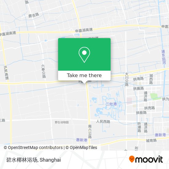 碧水椰林浴场 map