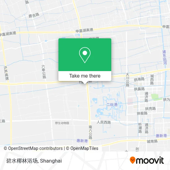 碧水椰林浴场 map