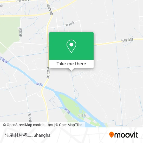 沈港村村桥二 map