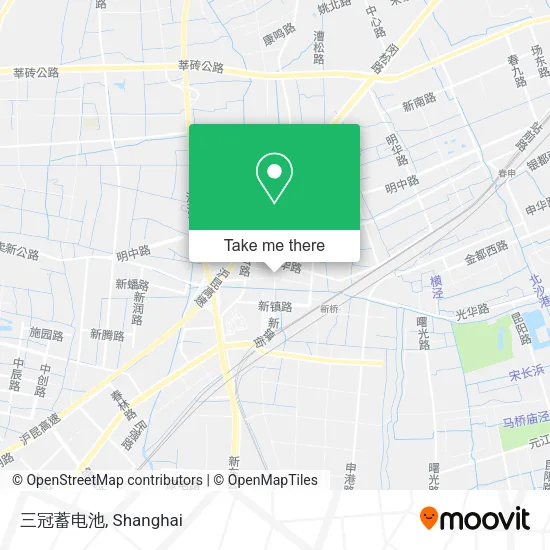 三冠蓄电池 map
