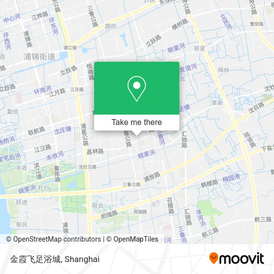 金霞飞足浴城 map