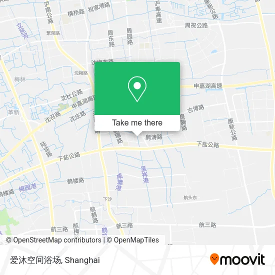 爱沐空间浴场 map