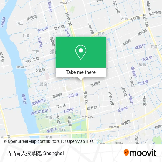 晶晶盲人按摩院 map