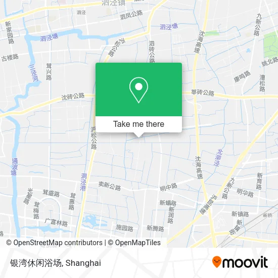 银湾休闲浴场 map