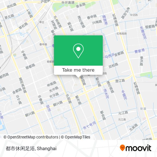都市休闲足浴 map
