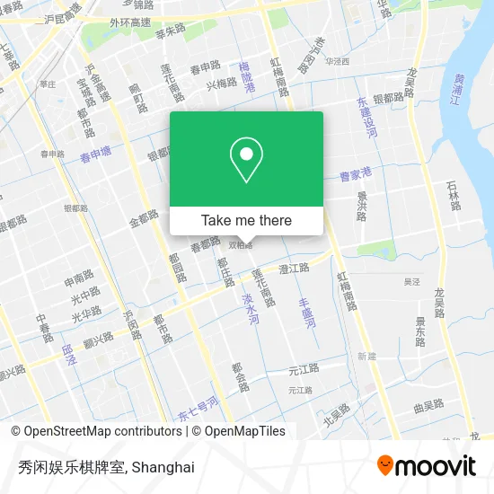 秀闲娱乐棋牌室 map