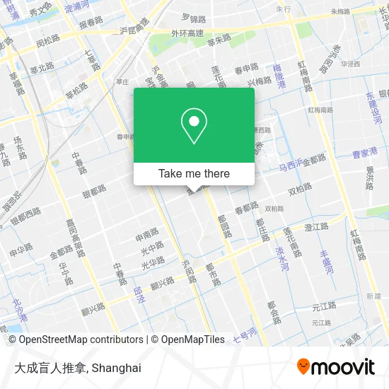大成盲人推拿 map