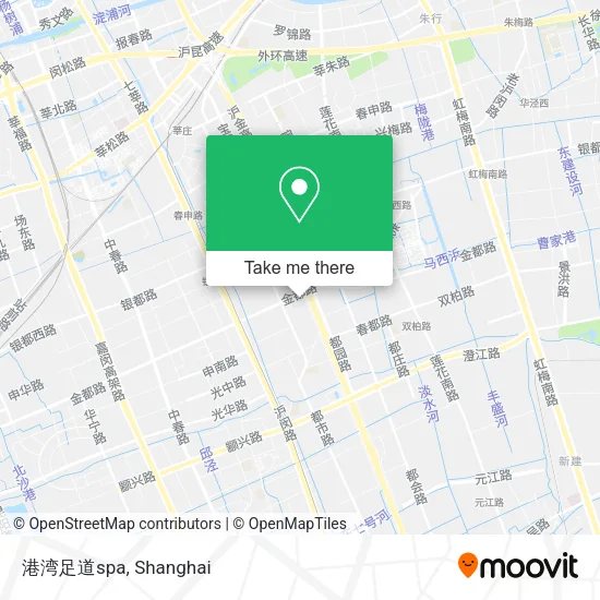 港湾足道spa map