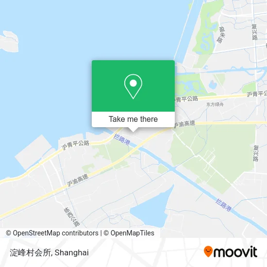 淀峰村会所 map