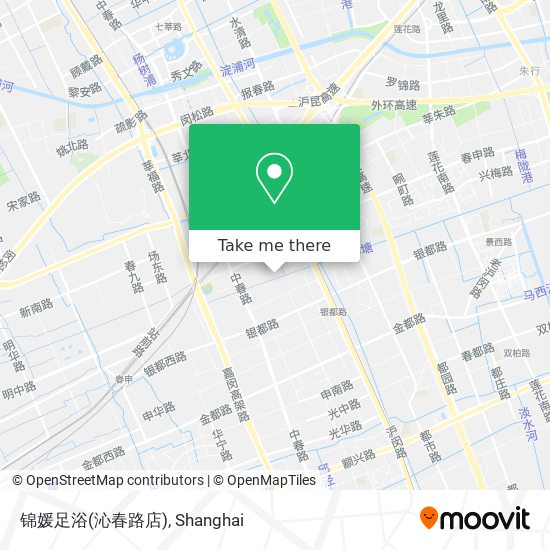 锦媛足浴(沁春路店) map