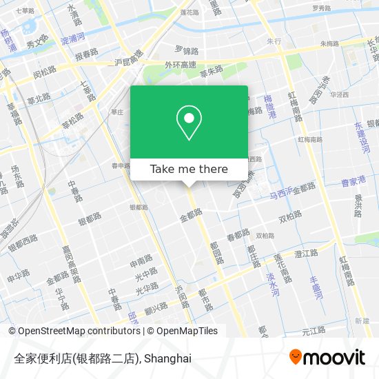 全家便利店(银都路二店) map