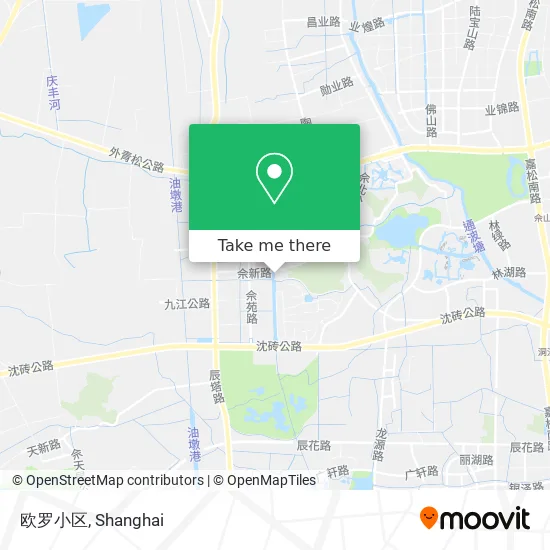 欧罗小区 map