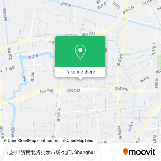九洲世贸南北货批发市场-北门 map