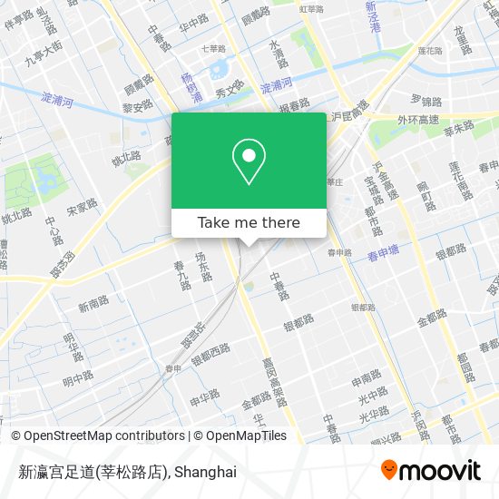 新瀛宫足道(莘松路店) map