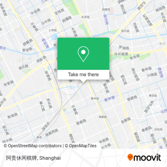 阿贵休闲棋牌 map