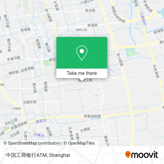 中国工商银行ATM map