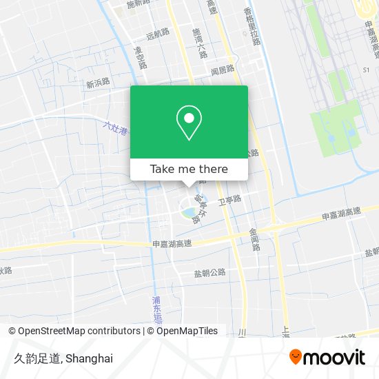 久韵足道 map