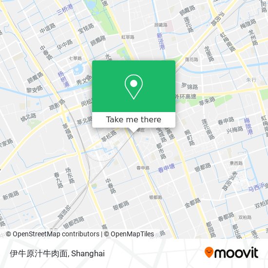 伊牛原汁牛肉面 map