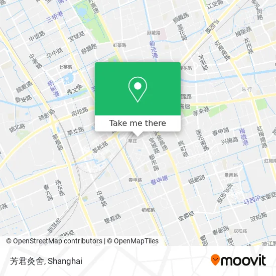 芳君灸舍 map