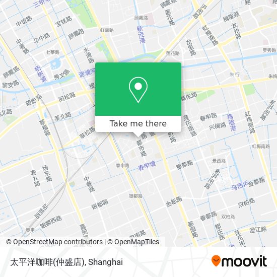 太平洋咖啡(仲盛店) map