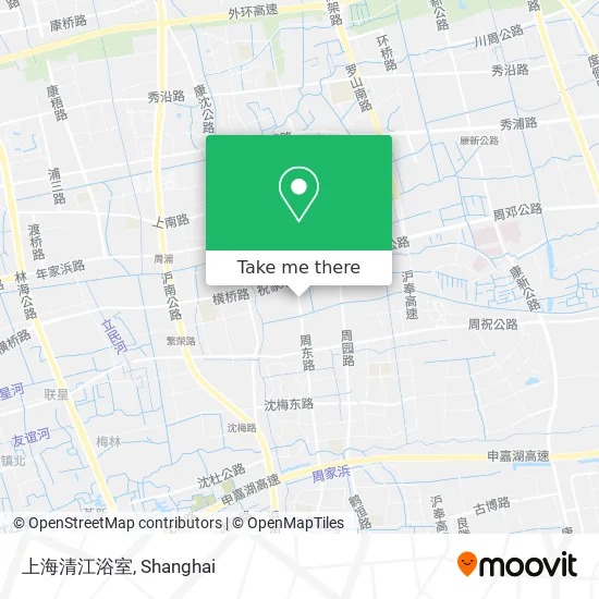 上海清江浴室 map