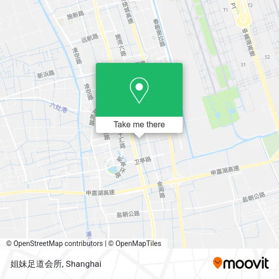 姐妹足道会所 map
