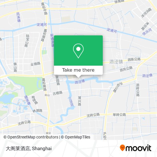 大阁莱酒店 map