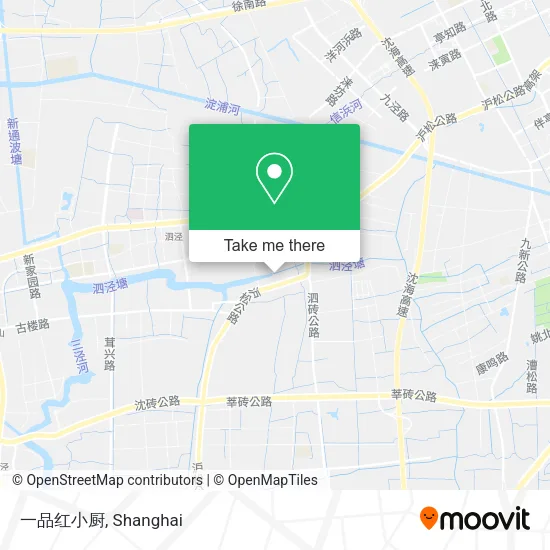 一品红小厨 map