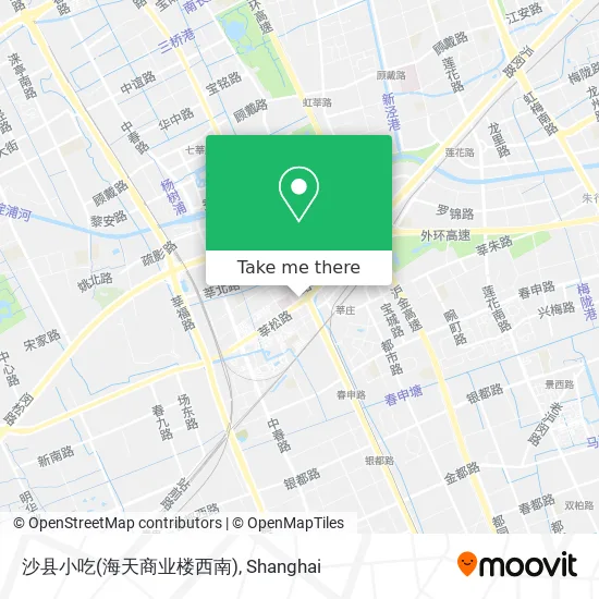 沙县小吃(海天商业楼西南) map