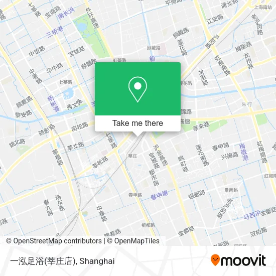 一泓足浴(莘庄店) map