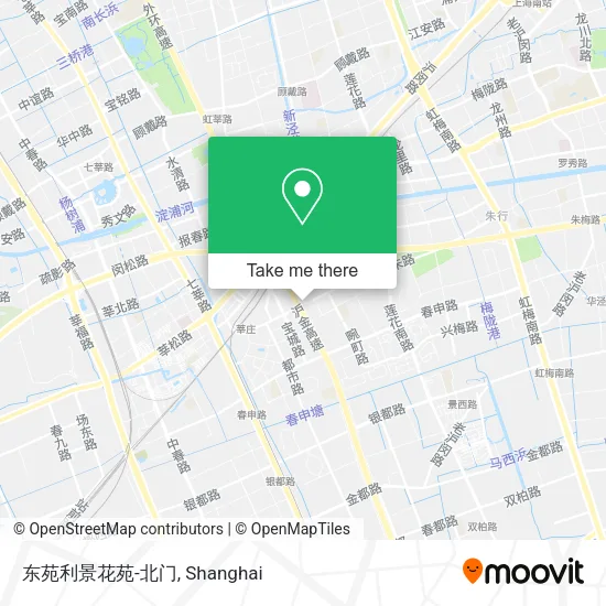 东苑利景花苑-北门 map