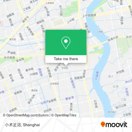 小术足浴 map