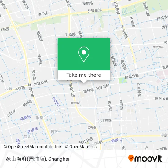 象山海鲜(周浦店) map