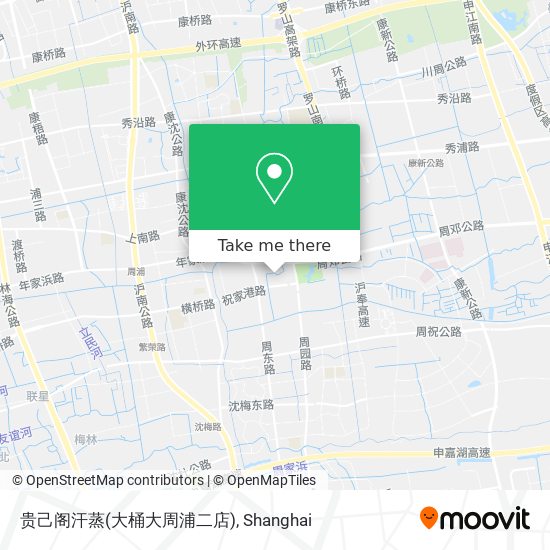 贵己阁汗蒸(大桶大周浦二店) map
