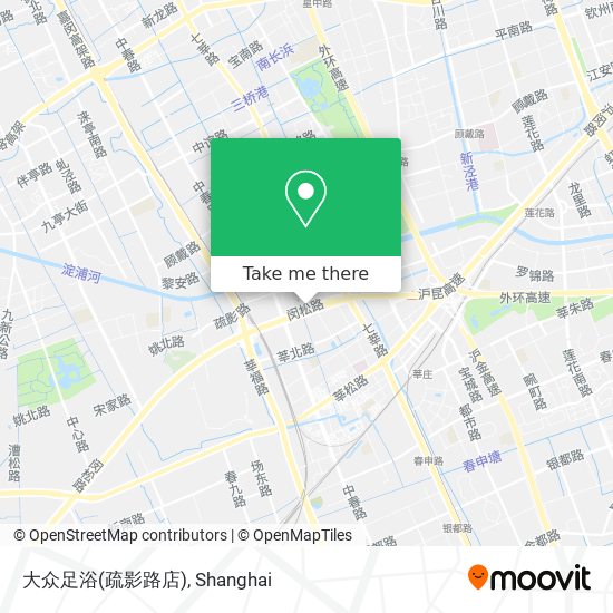 大众足浴(疏影路店) map