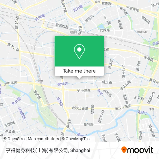 亨得健身科技(上海)有限公司 map
