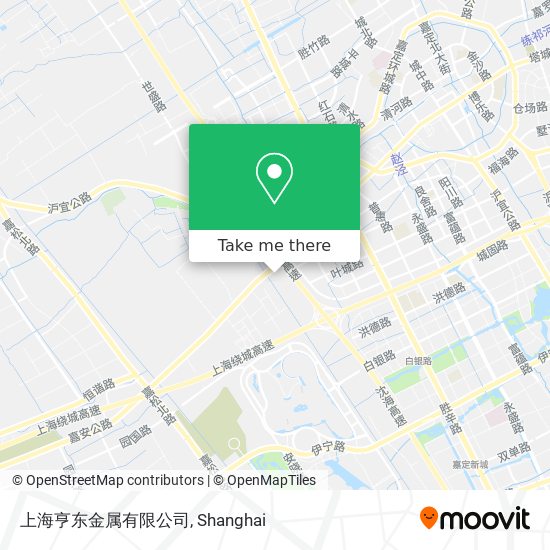 上海亨东金属有限公司 map