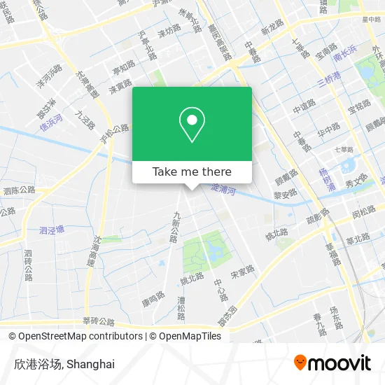 欣港浴场 map