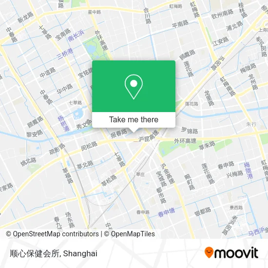 顺心保健会所 map