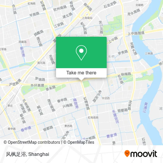 风枫足浴 map